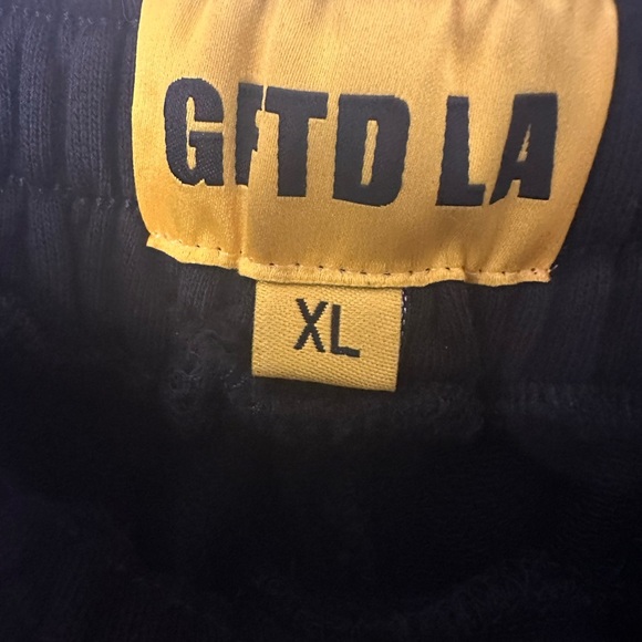 GFTD LA STACKED SWEATPANTS WASH BLACK- ERA PANT NWT - Picture 6 of 8